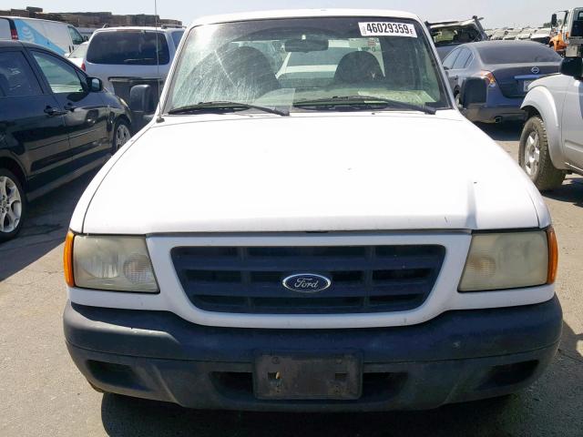 1FTYR14U31PA96209 - 2001 FORD RANGER SUP WHITE photo 9