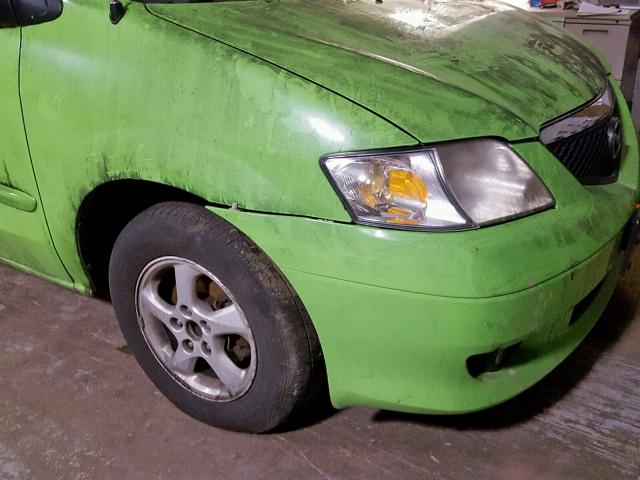 JM3LW28J720324898 - 2002 MAZDA MPV WAGON GREEN photo 9