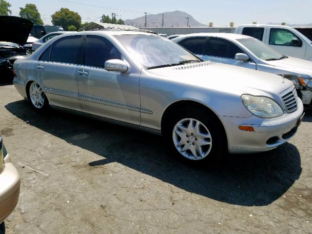 WDBNG75J23A371699 - 2003 MERCEDES-BENZ S 500 SILVER photo 1