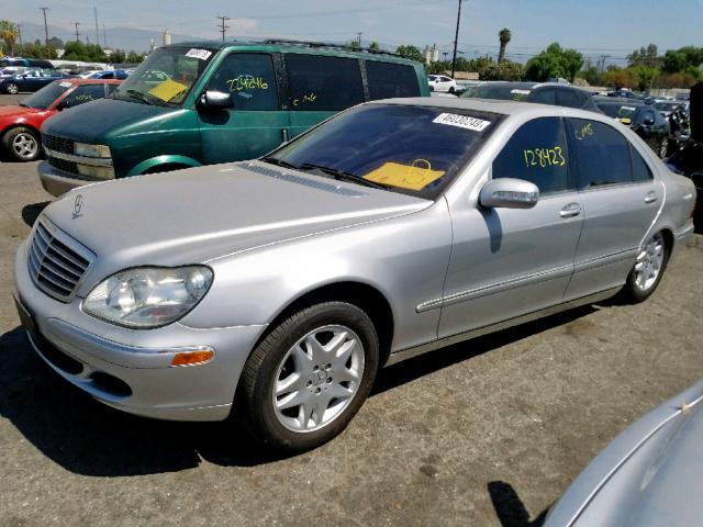 WDBNG75J23A371699 - 2003 MERCEDES-BENZ S 500 SILVER photo 2