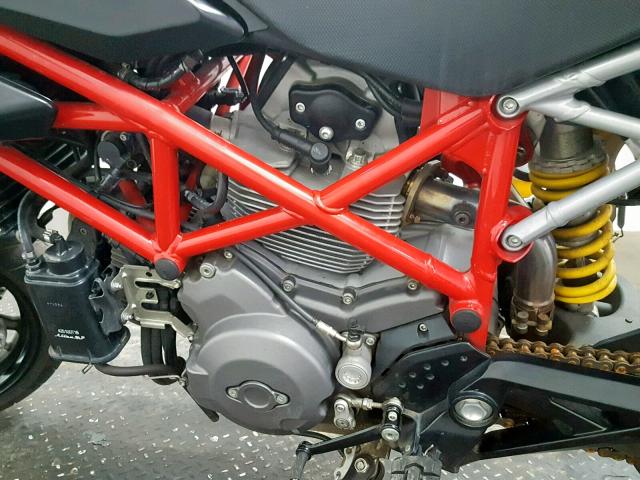 ZDM1YAAN7BB021193 - 2011 DUCATI HYPERMOTAR BLACK photo 6