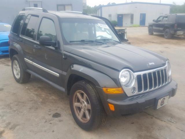 1J4GL58K56W203233 - 2006 JEEP LIBERTY LI BROWN photo 1