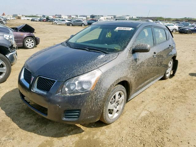 5Y2SP67809Z431398 - 2009 PONTIAC VIBE GRAY photo 2