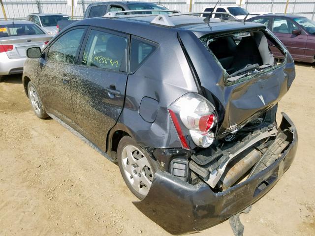 5Y2SP67809Z431398 - 2009 PONTIAC VIBE GRAY photo 3