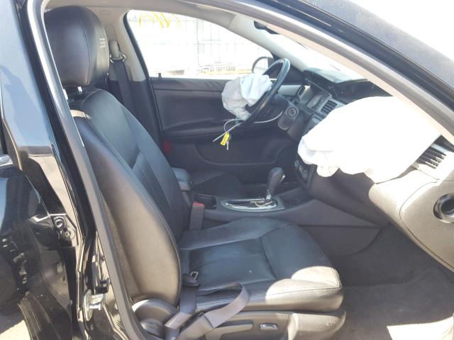 2G1WD58C681252189 - 2008 CHEVROLET IMPALA SUP შავი ფოტო 5