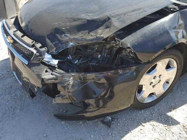 2G1WD58C681252189 - 2008 CHEVROLET IMPALA SUP შავი ფოტო 9
