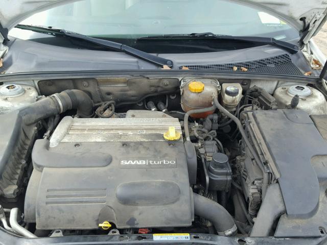 YS3FD79Y676100166 - 2007 SAAB 9-3 2.0T WHITE photo 7