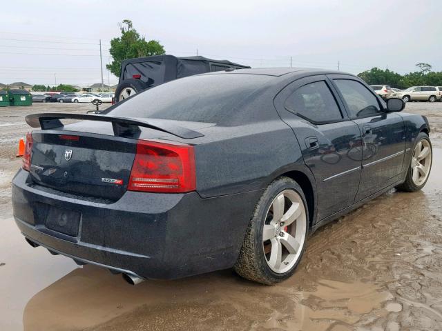 2B3LA73W36H395364 - 2006 DODGE CHARGER SR BLUE photo 4