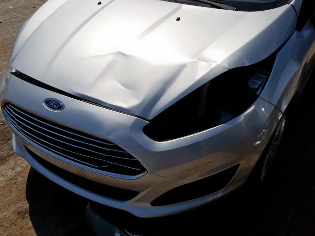 3FADP4TJ7FM138686 - 2015 FORD FIESTA S SILVER photo 9