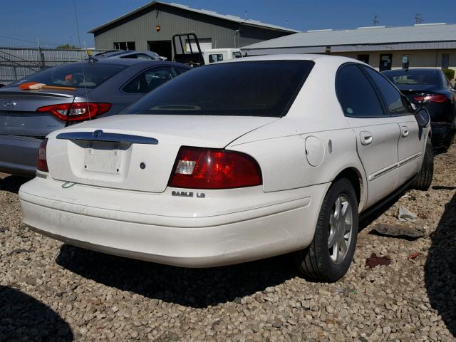 1MEHM55S13A614499 - 2003 MERCURY SABLE LS P WHITE photo 4