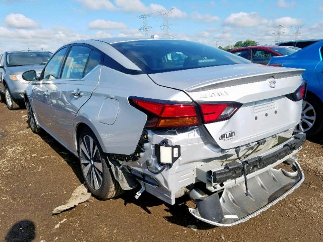 1N4BL4EV1KC108288 - 2019 NISSAN ALTIMA SL SILVER photo 3