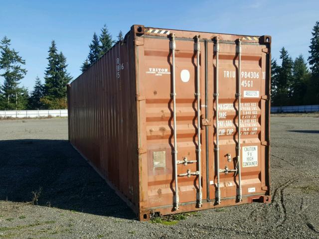 TR1U9843061 - 1992 HYUNDAI CONTAINER ORANGE photo 3