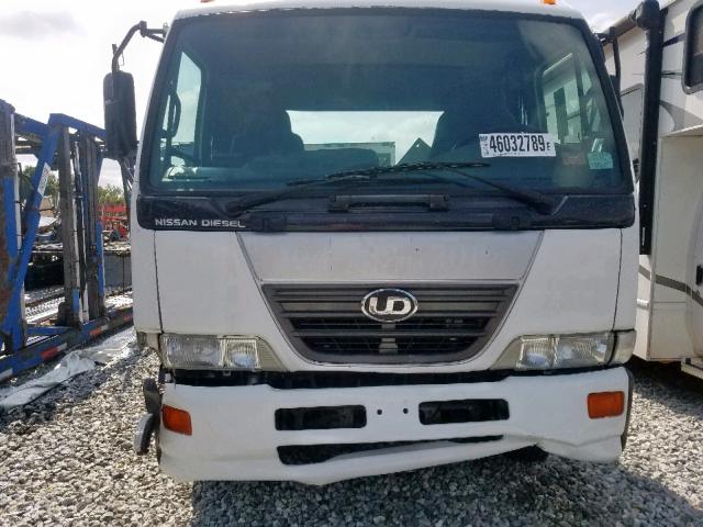 JNAMB81H18AH70041 - 2008 NISSAN DIESEL UD2000 WHITE photo 9