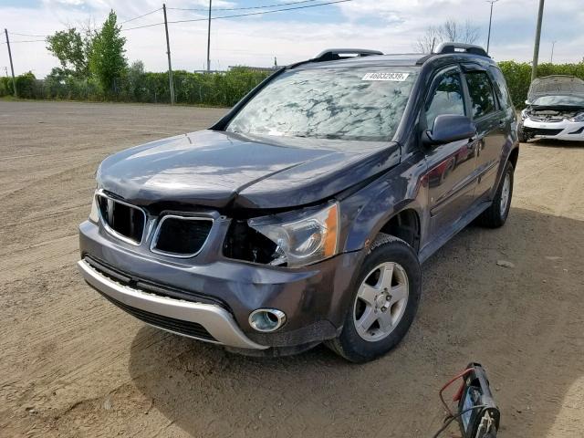 2CKDL63F376252251 - 2007 PONTIAC TORRENT GRAY photo 2