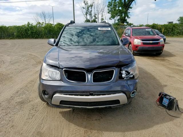 2CKDL63F376252251 - 2007 PONTIAC TORRENT GRAY photo 9