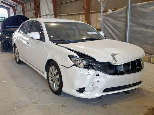 4T1BK3DB3BU380877 - 2011 TOYOTA AVALON BAS WHITE photo 1