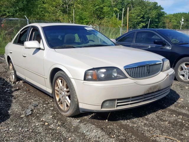 1LNHM87A75Y646838 - 2005 LINCOLN LS WHITE photo 1