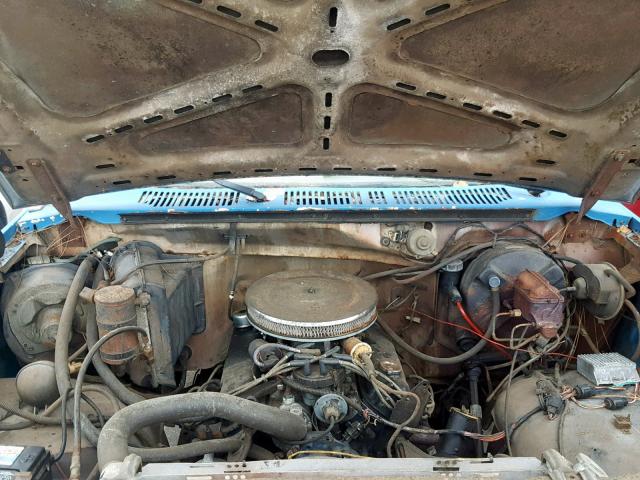 1FMEU15F2ELA56679 - 1984 FORD BRONCO U10 BLUE photo 7