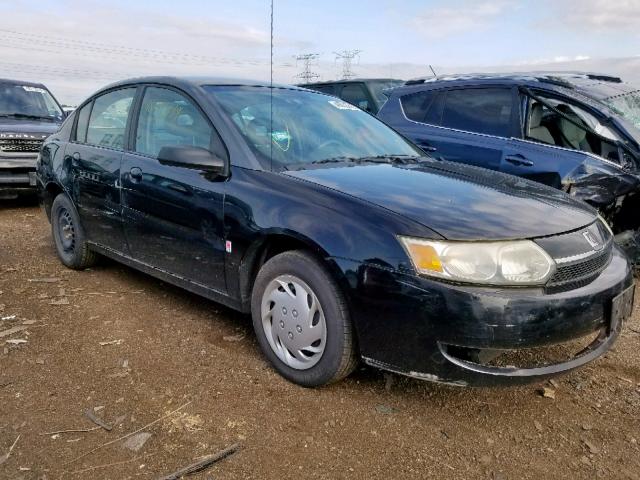 1G8AJ52F63Z108245 - 2003 SATURN ION LEVEL BLACK photo 1