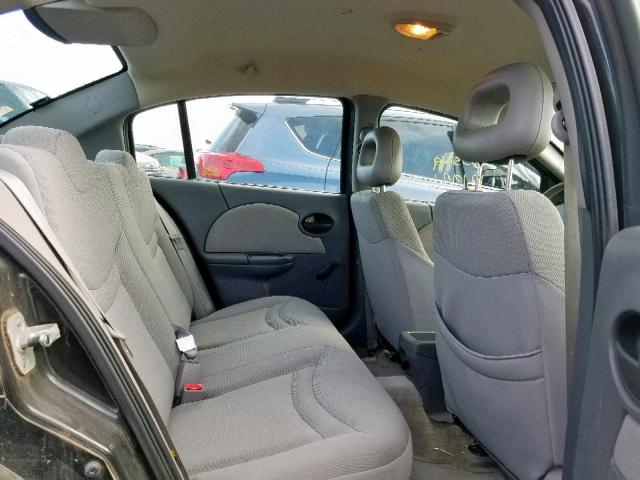 1G8AJ52F63Z108245 - 2003 SATURN ION LEVEL BLACK photo 6