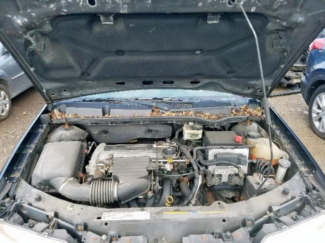 1G8AJ52F63Z108245 - 2003 SATURN ION LEVEL BLACK photo 7