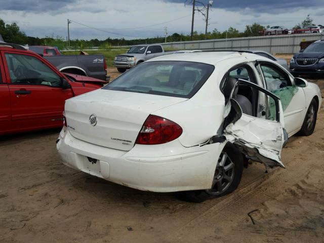 2G4WD552271221762 - 2007 BUICK LACROSSE C WHITE photo 4