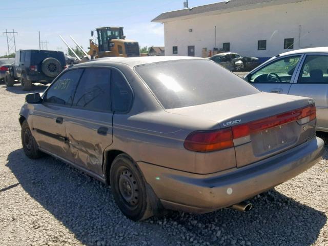 4S3BD6358S9214255 - 1995 SUBARU LEGACY L GRAY photo 3