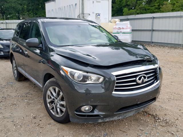 5N1AL0MN4DC308984 - 2013 INFINITI JX35 GREEN photo 1