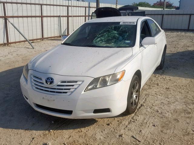 4T1BE46K67U589810 - 2007 TOYOTA CAMRY NEW WHITE photo 2