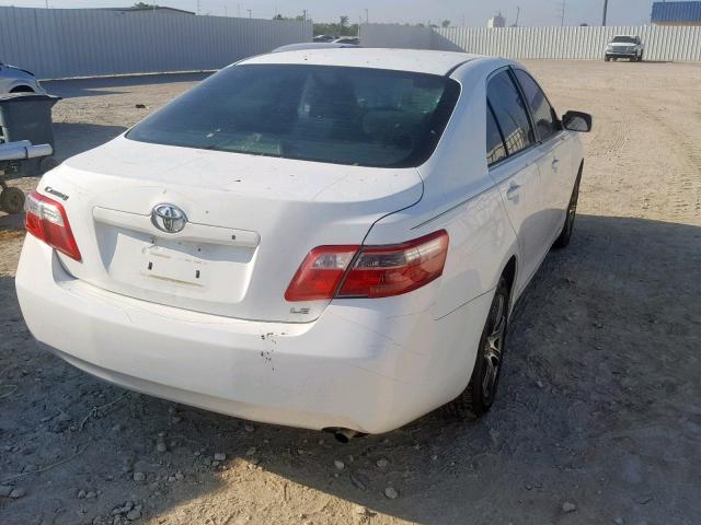 4T1BE46K67U589810 - 2007 TOYOTA CAMRY NEW WHITE photo 4