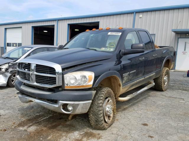 3D7KS28D36G236643 - 2006 DODGE RAM 2500 S შავი ფოტო 2