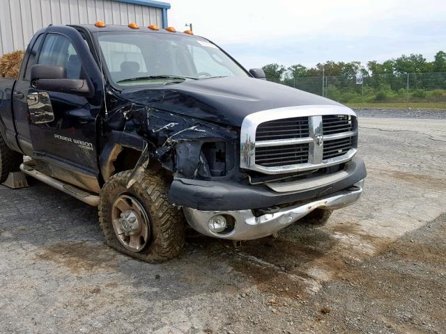 3D7KS28D36G236643 - 2006 DODGE RAM 2500 S BLACK photo 9