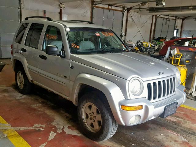 1J4GL58K22W141770 - 2002 JEEP LIBERTY LI SILVER photo 1