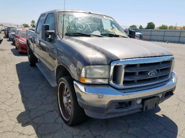 1FTSW31S33EB52452 - 2003 FORD F350 SRW S CHARCOAL photo 1
