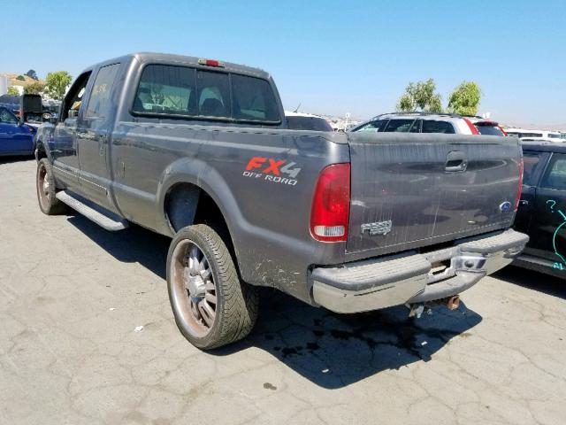 1FTSW31S33EB52452 - 2003 FORD F350 SRW S CHARCOAL photo 3