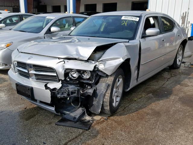 2B3CA3CVXAH108532 - 2010 DODGE CHARGER SX SILVER photo 2