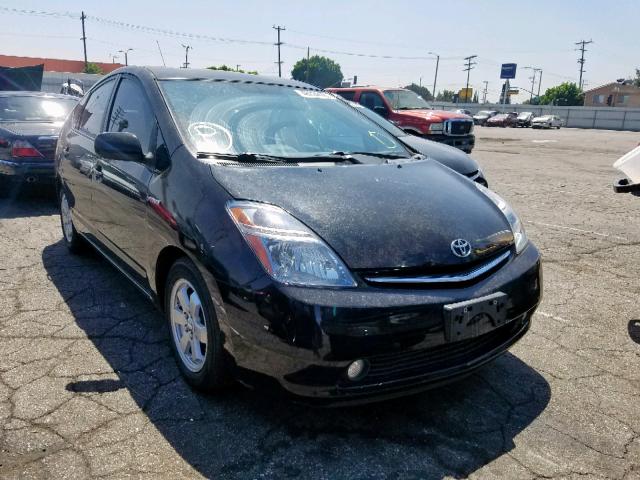 JTDKB20U373205421 - 2007 TOYOTA PRIUS BLACK photo 1