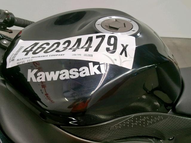 JKAZX4R159A005704 - 2009 KAWASAKI ZX600 R BLACK photo 13
