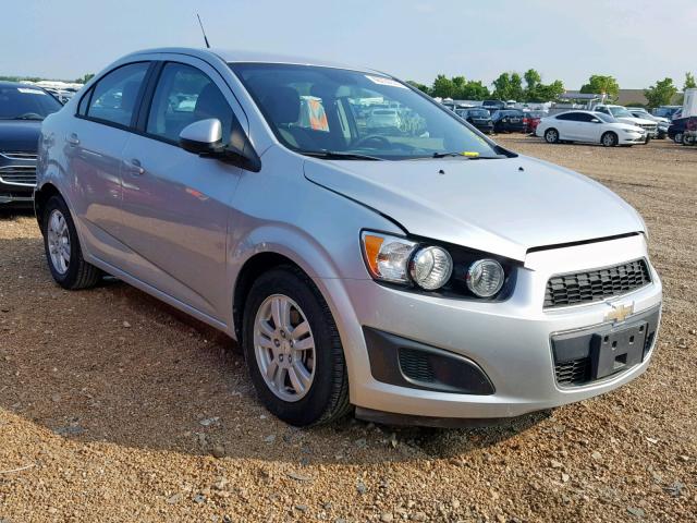 1G1JA5SH2C4115626 - 2012 CHEVROLET SONIC LS SILVER photo 1