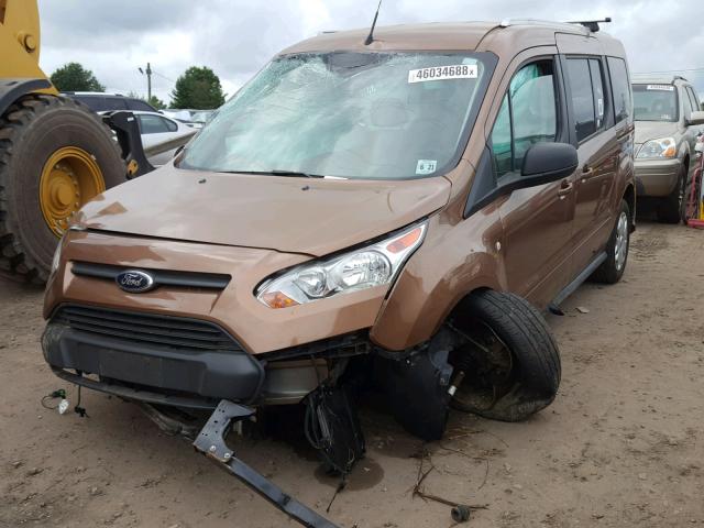 NM0GS9F72E1154256 - 2014 FORD TRANSIT CO GOLD photo 2