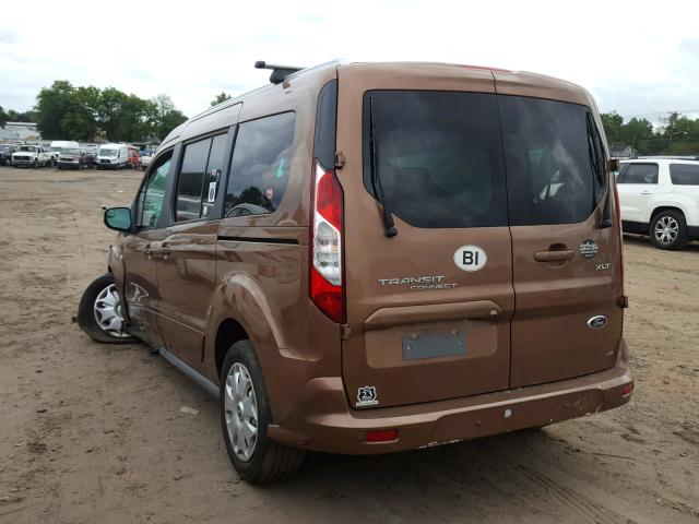 NM0GS9F72E1154256 - 2014 FORD TRANSIT CO GOLD photo 3