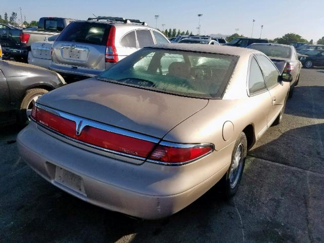 1LNLM91V5VY722939 - 1997 LINCOLN MARK VIII GOLD photo 4