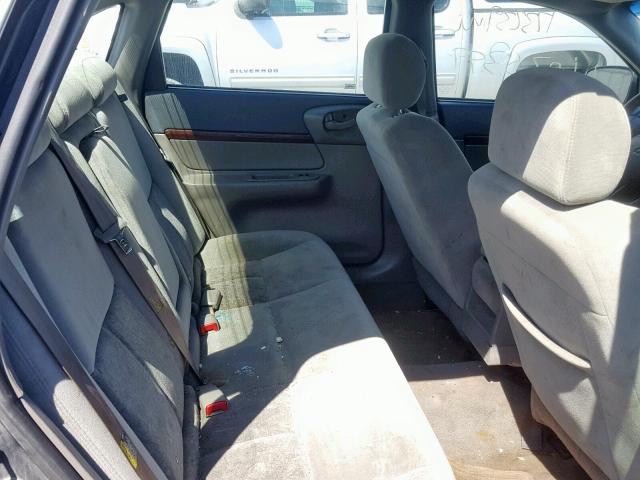 2G1WF52E459344774 - 2005 CHEVROLET IMPALA GRAY photo 6