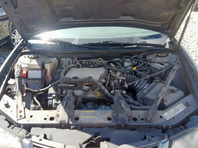 2G1WF52E459344774 - 2005 CHEVROLET IMPALA GRAY photo 7