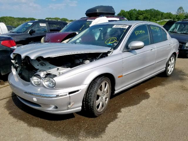 SAJWA51A95WE61301 - 2005 JAGUAR X-TYPE 3.0 SILVER photo 2