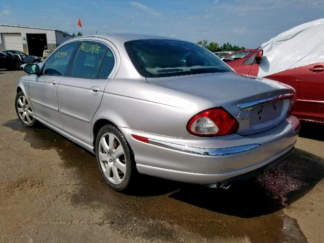 SAJWA51A95WE61301 - 2005 JAGUAR X-TYPE 3.0 SILVER photo 3