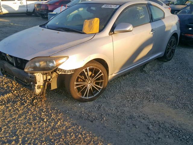 JTKDE177950035129 - 2005 TOYOTA SCION TC ვერცხლისფერი ფოტო 2