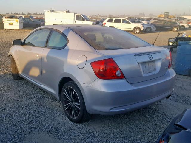 JTKDE177950035129 - 2005 TOYOTA SCION TC ვერცხლისფერი ფოტო 3