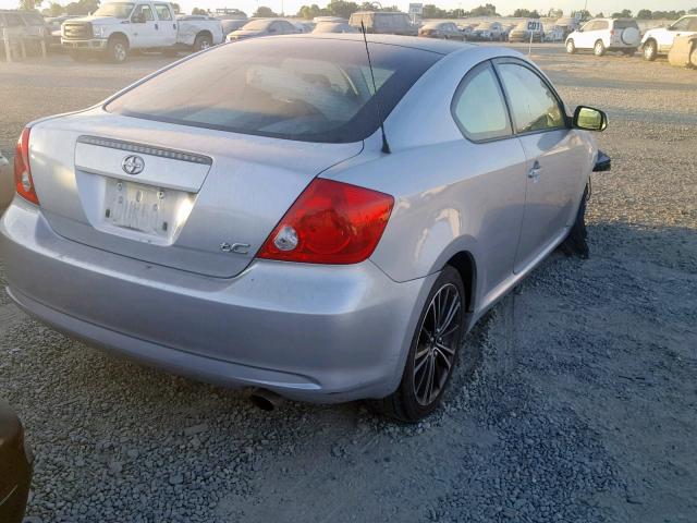JTKDE177950035129 - 2005 TOYOTA SCION TC ვერცხლისფერი ფოტო 4