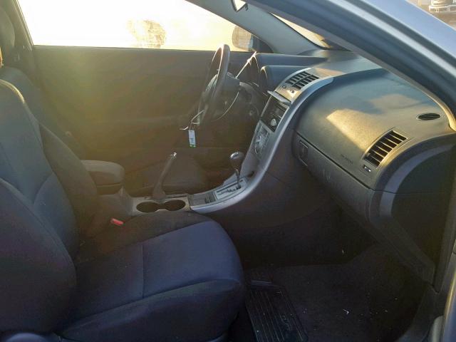 JTKDE177950035129 - 2005 TOYOTA SCION TC ვერცხლისფერი ფოტო 5